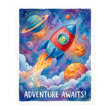 Navette spatiale et aventure extraterrestre attend