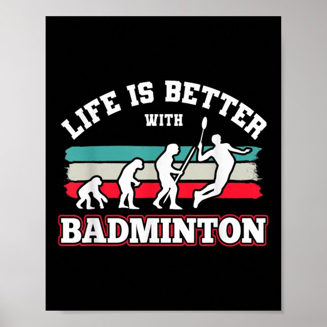 Affiche Navettes Badminton (Devant)