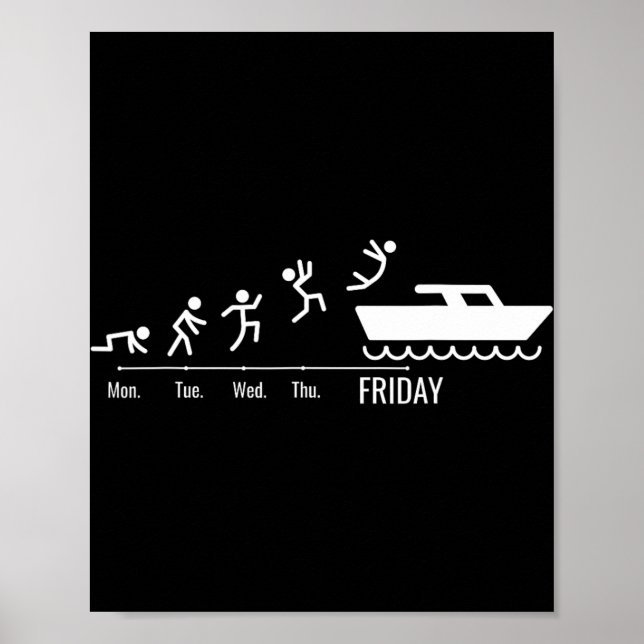 Affiche Navigation Capitaines de bateaux Week-end Sport-na (Devant)