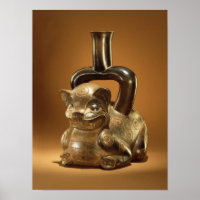 Navire avec puma, Chavin Culture, c.90 av. J.-C.
