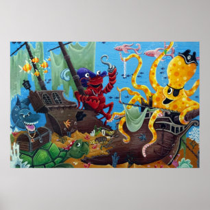 Affiche Navire coulé