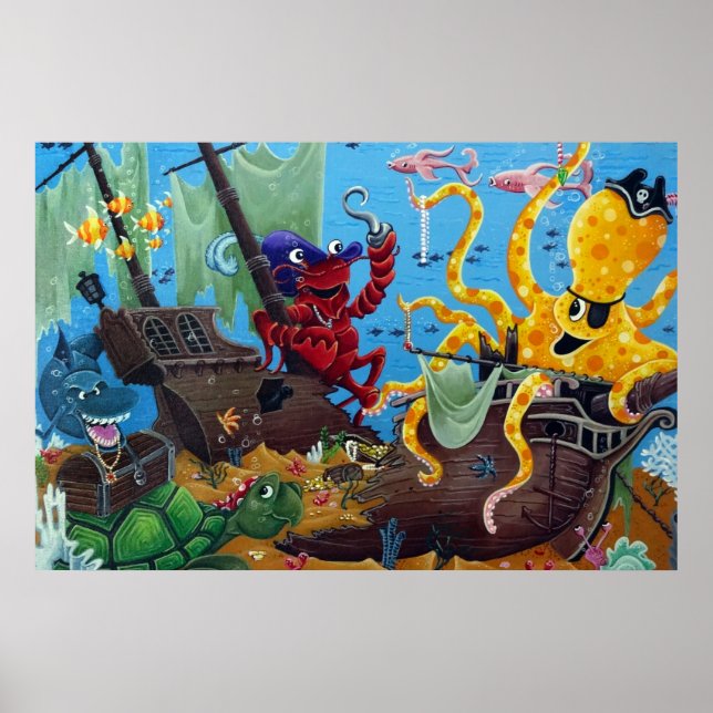 Affiche Navire coulé (Devant)