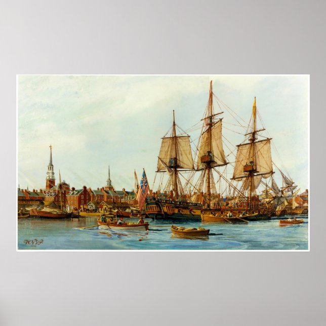 Affiche Navire de la marine Alfred des États-Unis par Nowl (Devant)