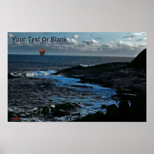 Affiche Navire long Viking de Wick Bay
