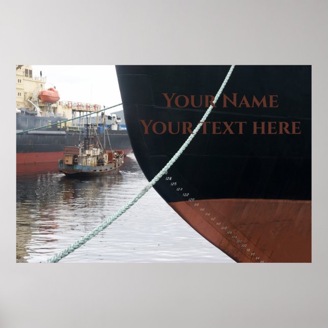 Affiche Navires (Devant)