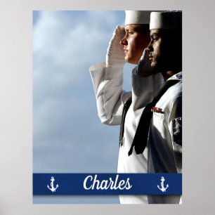 Affiche Navires de marine Personnalisés