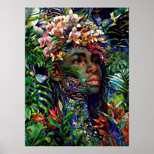 Affiche “Nayari” - Jungle Mirage - Women In Amazonia   (Devant)