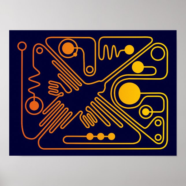 Affiche Nazca Hummingbird 3 (Devant)