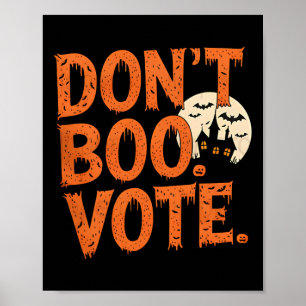 Affiche Ne bougez pas de voter Costume d'Halloween Garçons