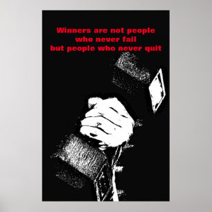 Affiche Ne Cessez Jamais La Fitness De Bodybuilding Inspir