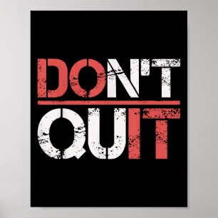 Affiche Ne Cessez Pas De Le Faire Gym Soirée D'Entraînemen
