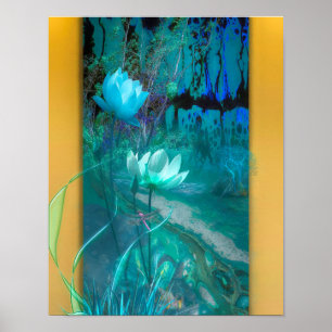 Affiche Né de la libellule