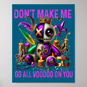 Affiche Ne deviens pas tout noir de vaudou