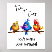 Ne frottez pas vos plumes