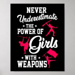 Affiche Ne jamais sous-estimer la garde-couleur des armes 