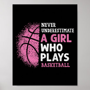 Affiche Ne jamais sous-estimer une fille qui joue Bysketby