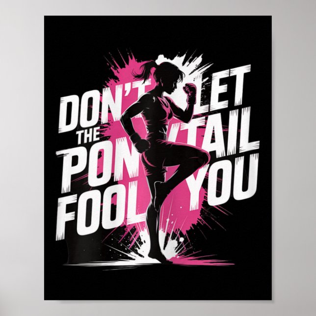 Affiche Ne laissez pas la queue de cheval vous tromper Com (Devant)