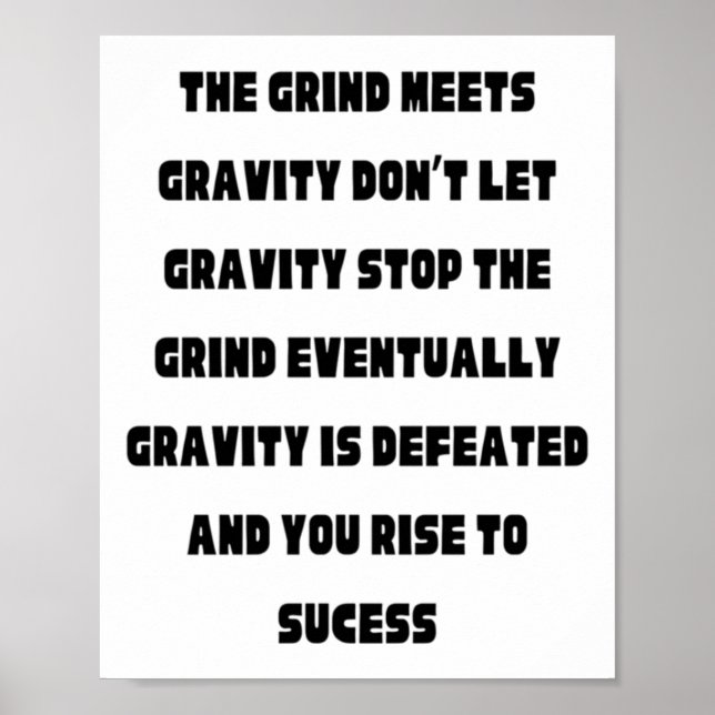 Affiche Ne laissez rien vous arrêter Sticker (Devant)