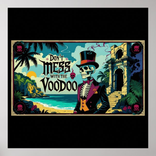 Affiche Ne manquez pas le vaudou (Devant)