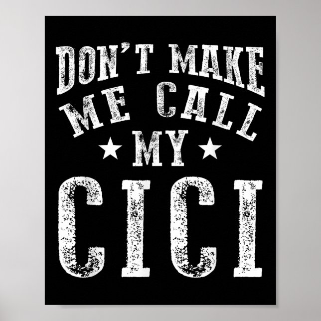 Affiche Ne me fais pas appeler ma grand-mère Cici Fun Gran (Devant)