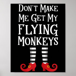 Affiche Ne me fais pas appeler mes singes volants