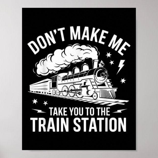 Affiche Ne me fais pas t'emmener à la gare Funny  (Devant)