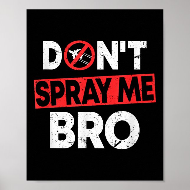 Affiche Ne me pulvérisez pas frère _ Drôle de citation de  (Devant)