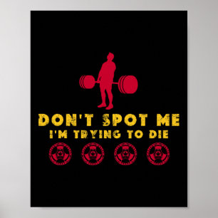 Affiche Ne me repérez pas2 J'essaie de mourir en musculati