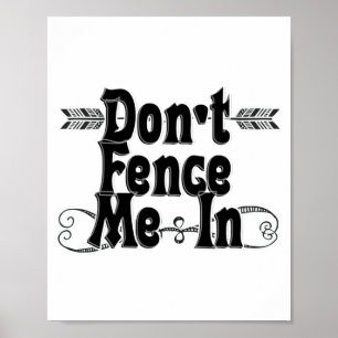 Affiche Ne m'enfermez pas