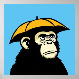 Affiche Ne pas aimer la pluie