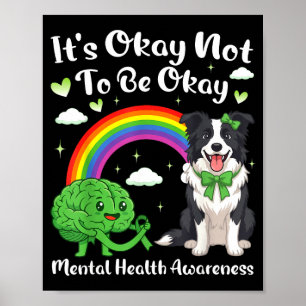 Affiche Ne pas être un border collie de sensibilisation à