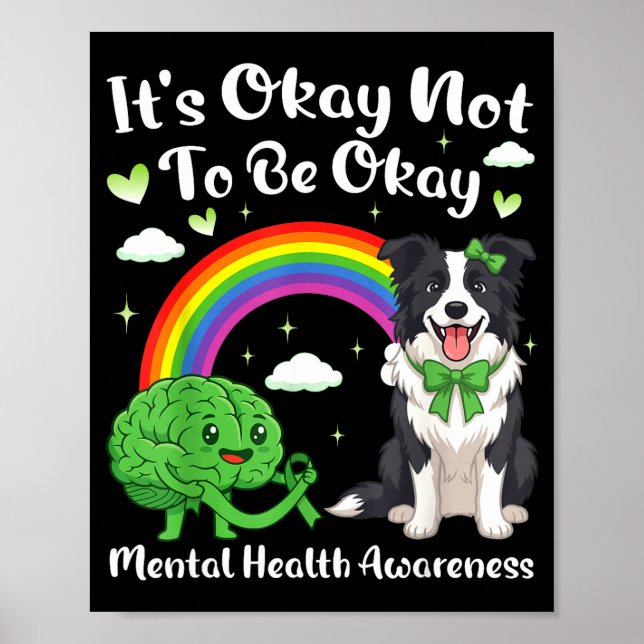Affiche Ne pas être un border collie de sensibilisation à  (Devant)