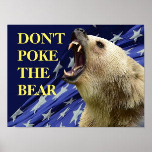 Affiche Ne pas prendre l’ours