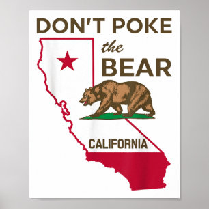 Affiche Ne pas prendre l’ours en Californie