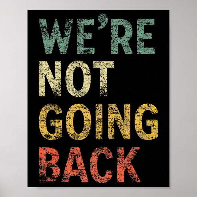 Affiche Ne Pas Retourner Le Vote Pour Le Président Kamala  (Devant)