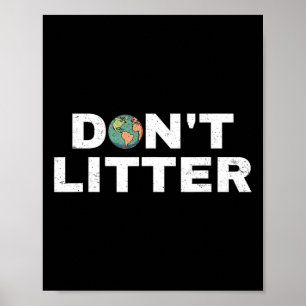 Affiche Ne perdez pas l'environnement des Jours des terres