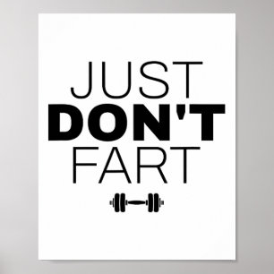 Affiche Ne pétez pas
