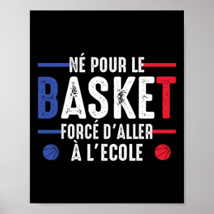 Affiche Né pour esquisser forcé d'aller à l'école esquisse