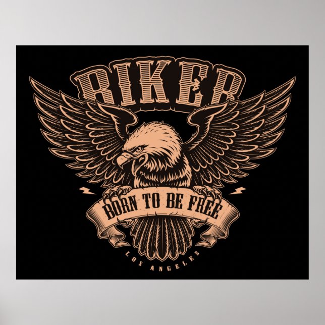 Affiche Né pour être libre (Devant)