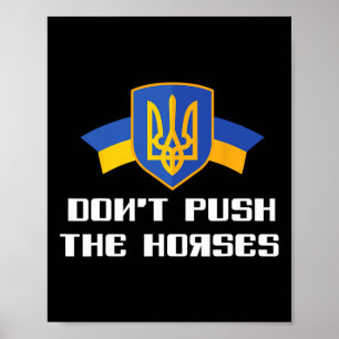 Affiche Ne poussez pas les chevaux Boxe ukrainienne 