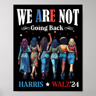 Affiche Ne Reviennent Pas Kamala Harris Waltz 24 Madame Pr