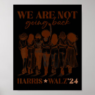 Affiche Ne Reviennent Pas Vote Harris Élections Démocratiq