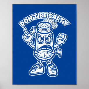 Affiche Ne sois pas salé