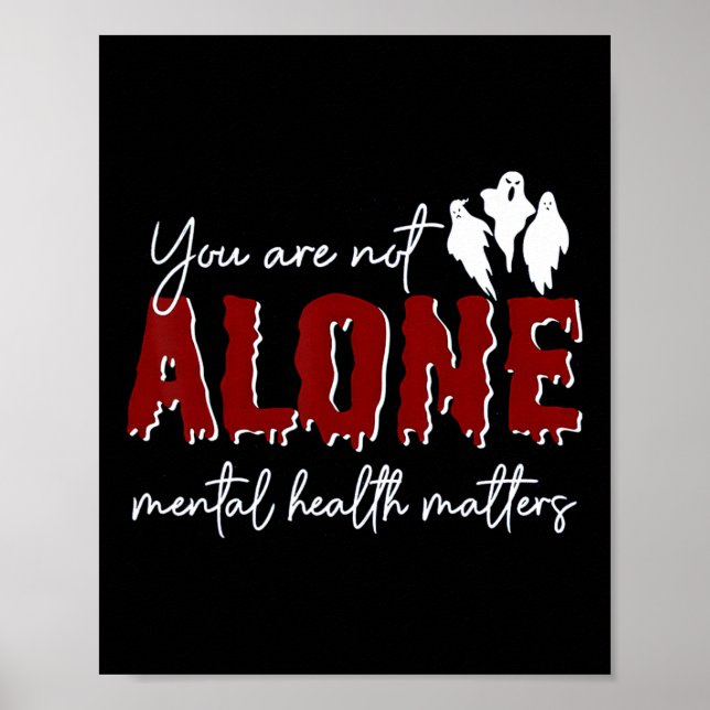 Affiche Ne sont pas un seul problème de santé mentale Fant (Devant)
