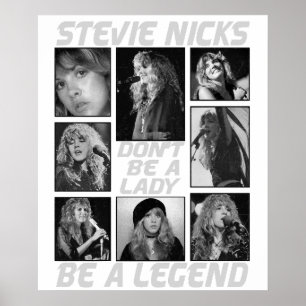 Affiche Ne soyez pas une dame, soyez une légende Stevie Ni