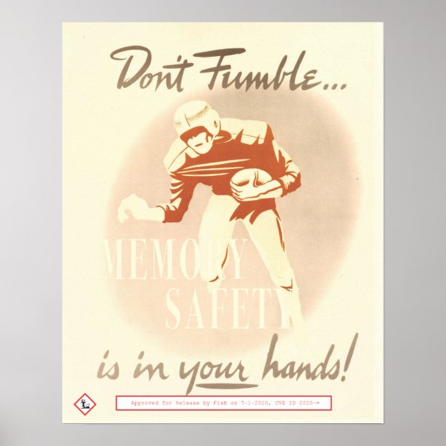 Affiche Ne tombez pas (Devant)