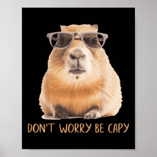 Affiche Ne vous inquiétez pas être Capy Capybara