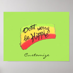 Affiche Ne vous inquiétez pas être Hippie Thunder_Cove