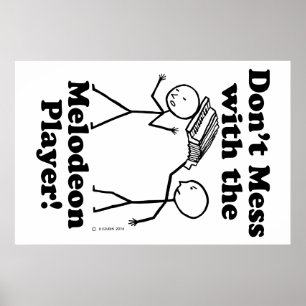 Affiche Ne vous mêlez pas du Melodeon Player