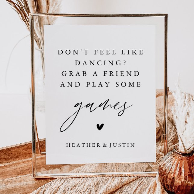 Affiche Ne vous sentez pas comme danser, Jouer à certains  (Créateur téléchargé)